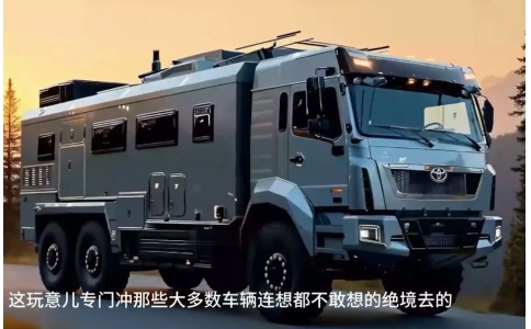 2026款丰田Hypermax 6x6房车：六轮驱动加离网生活，不跟风的终极探险狠货