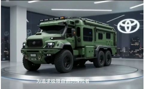 2026款丰田IRONPEAK 6&times;6房车：500-800马力加离网生活，不便宜但够硬核