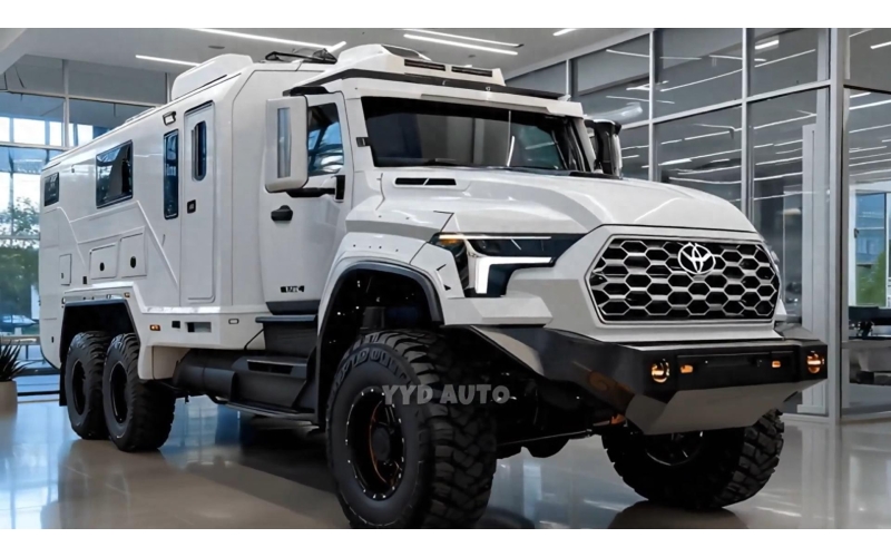 70万美元的&ldquo;陆地巡洋舰&rdquo;房车来了！2026款丰田HikeCruze 6&times;6来了