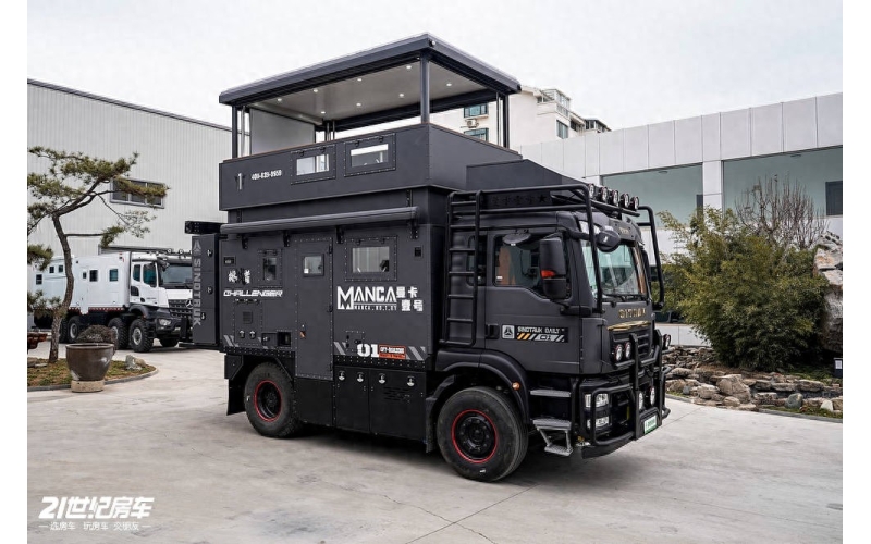 138万拿下移动双层别墅！汕德卡金标2代底盘房车，硬核到颠覆想象