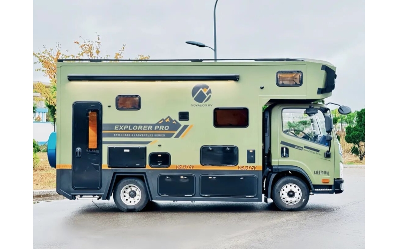 威士捷全新升级的探险家Pro房车 基于第二代虎6G混动底盘打造38.4kWh 大容量电池 官方售价34.98万元